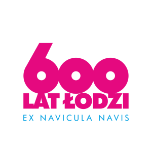 logo 600 lecia Łodzi