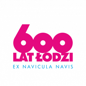 logo 600 lecia Łodzi