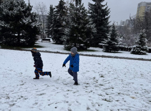 Zabawy na śniegu