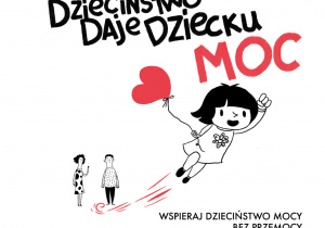 Plakat Dzieciństwo bez przemocy
